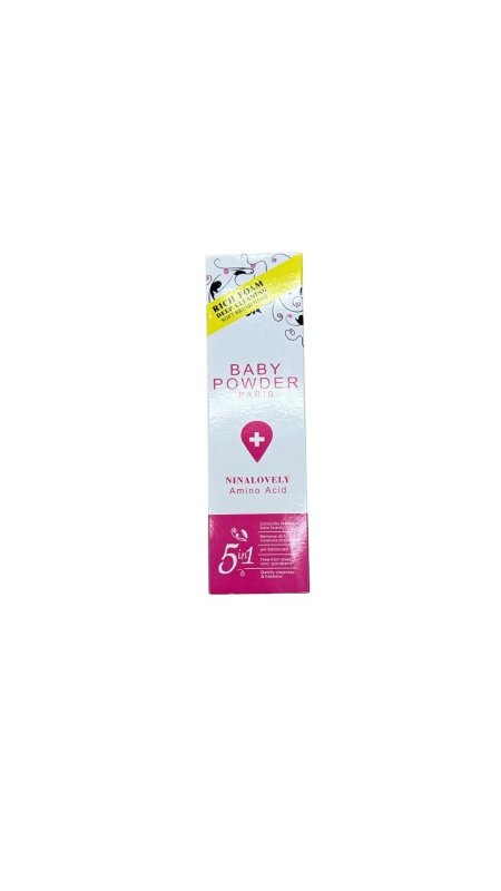 غسول رغوي أمينو أسيد NinaLovely Baby Powder Amino Acid Cleanser