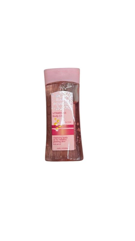 زيت جسم بفيتامين B3 Baby Powder Vitamin B3 Body Oil