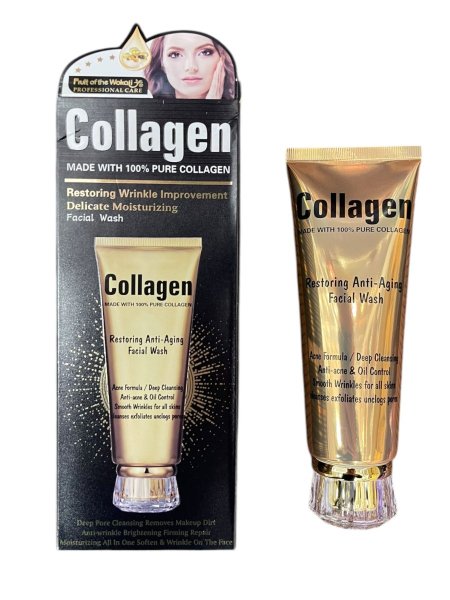 غسول الكولاجين لمكافحة التجاعيد Collagen Restoring Anti-Aging Facial Wash
