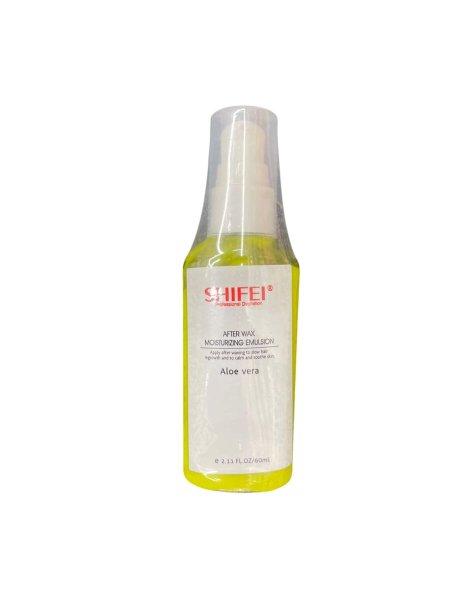 SHIFEI After Wax Moisturizing Emulsion Aloe Vera | إيمولشن بعد إزالة الشعر بالصبار