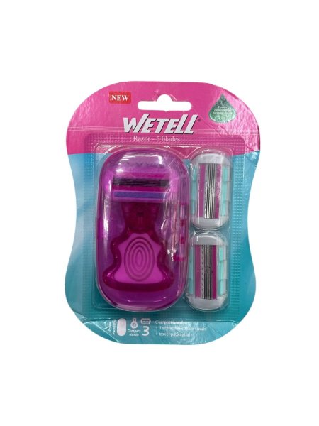 🪒 Wetell Razor Set – ماكينة حلاقة 5 شفرات