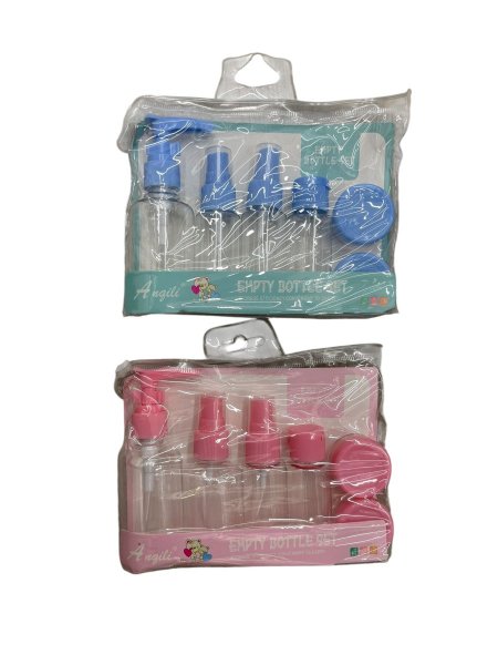 🧴 طقم علب سفر – Empty Bottle Set