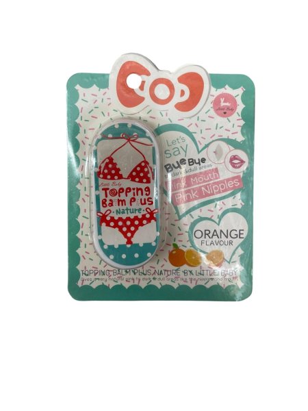 🍊 بلسم تفتيح وتوريد – Topping Balm Plus Nature (Orange Flavour)