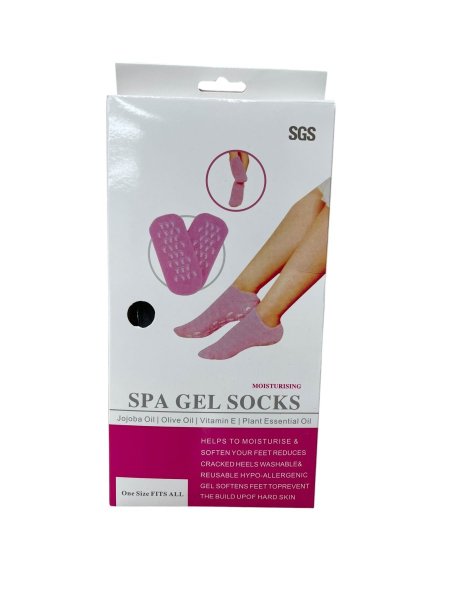 🧦 جوارب جل مرطبة – Spa Gel Socks