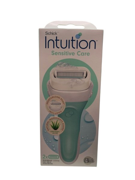 🪒 شفرت ماكينة إزالة الشعر – Schick Intuition Sensitive Care Razor