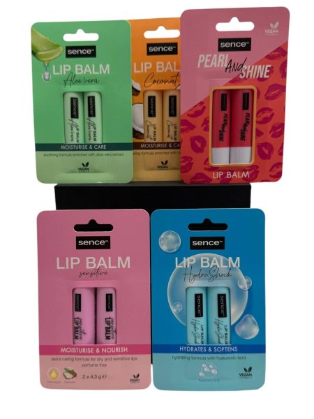 💋 مرطب شفاه سينس (مجموعات) – Sence Lip Balm Sets