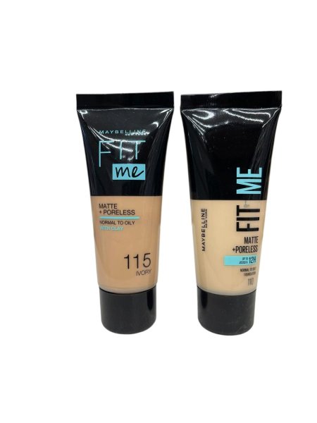 Maybelline Fit Me Matte + Poreless – ميبلين فيت مي مات + بورلس