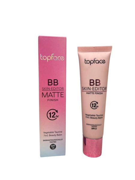 Topface BB Skin Editor Matte Finish – توب فيس بي بي سكين إديتور مات