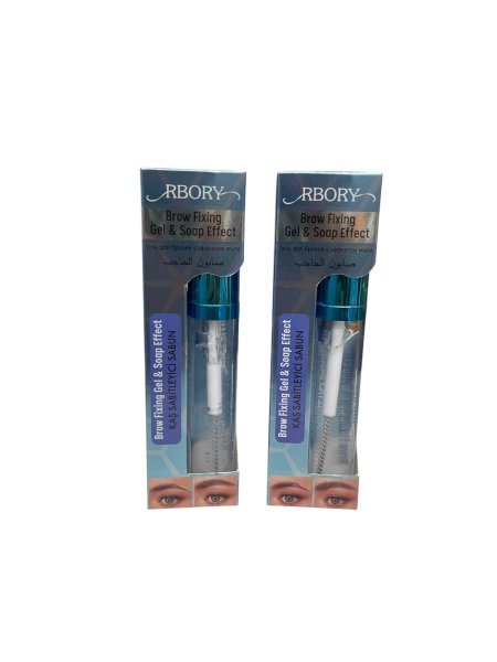 RBORY Brow Fixing Gel & Soap Effect – جل وصابون تثبيت الحواجب آر بوري