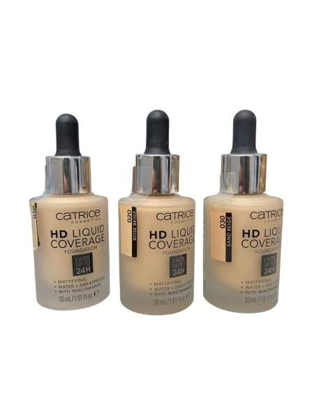 Catrice HD Liquid Coverage Foundation – فاونديشن كاتريس HD ليكويد كوفرج
