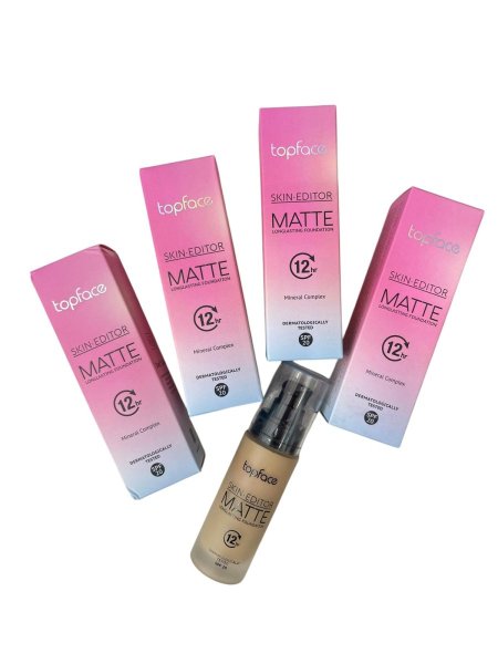 Topface Skin Editor Matte Foundation – فاونديشن توب فيس سكين إديتور مات