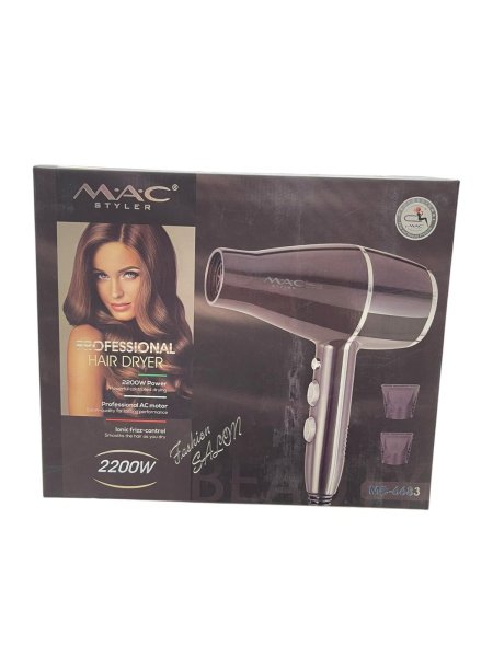 سيشوار احترافي ماك MAC Styler Professional Hair Dryer MC-6683