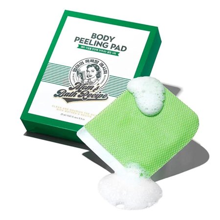 Mom’s Bath Recipe Body Peeling Pad Green – باد تقشير الجسم الأخضر