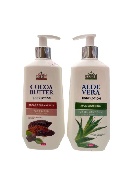 Beauty Code Body Lotion – Cocoa Butter & Aloe Vera