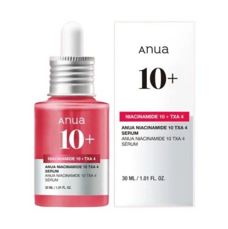 Anua Niacinamide 10 + TXA 4 Serum – سيروم أنوا نياسيناميد 10% + ترانكساميك أسيد 4% (العبوة الوردية)