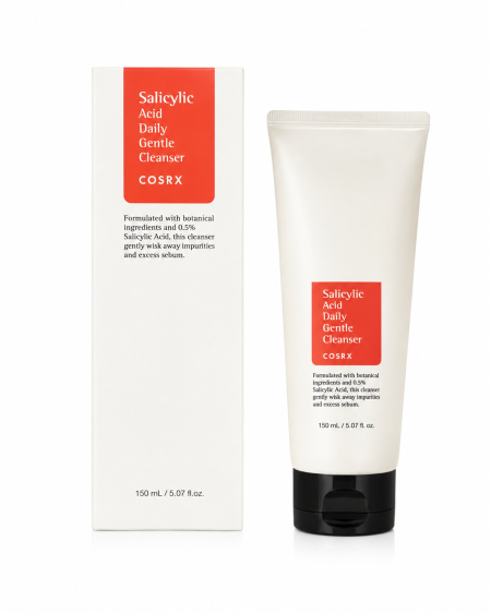COSRX Salicylic Acid Daily Gentle Cleanser – غسول كوزركس بحمض الساليسيليك للحبوب