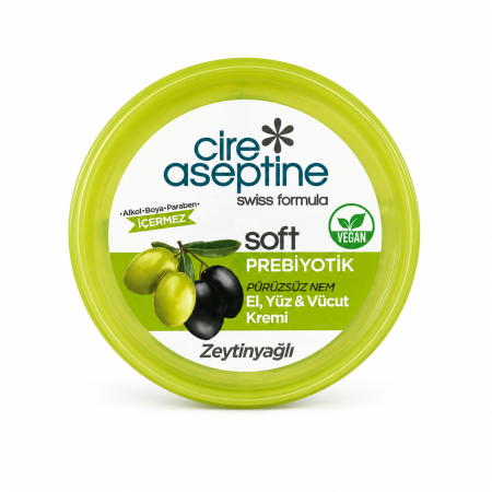 كريم سيـر أسيبتين بزيت الزيتون – Cire Aseptine Soft Prebiotic Olive Oil Cream