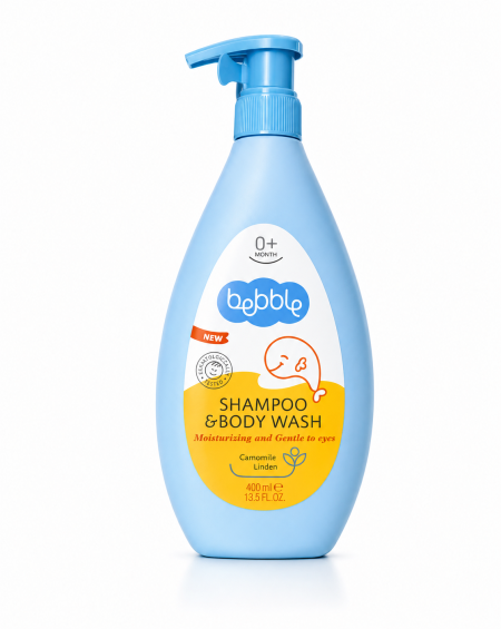 Bebble Shampoo & Body Wash Chamomile شامبو وغسول جسم بيبل بالبابونج