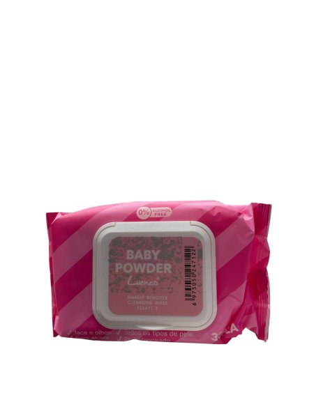 Lucino Baby Powder Makeup Remover Wipes – مناديل لوسينو مزيل المكياج برائحة بودرة الأطفال