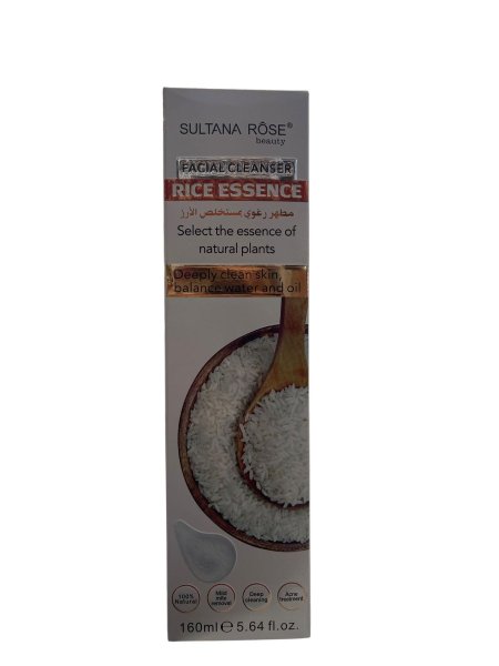 Sultana Rose Rice Essence Facial Cleanser – غسول الأرز من سلطانة روز