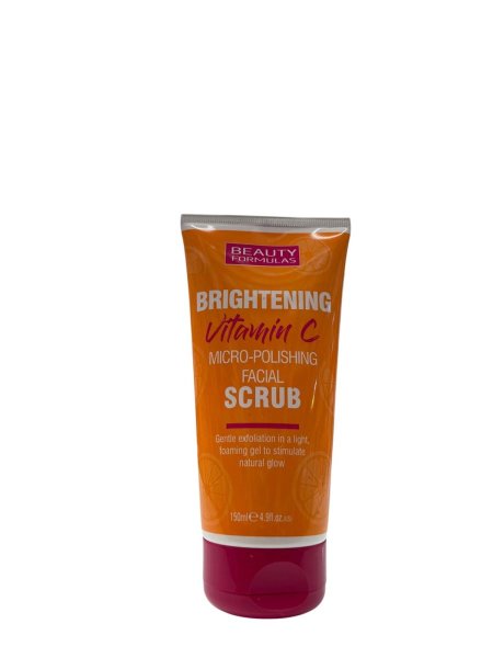 Beauty Formulas Brightening Vitamin C Facial Scrub – مقشر الوجه بفيتامين C من بيوتي فورمولا