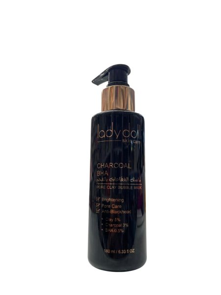 Lady Doll Charcoal BHA Pore Clay Bubble Mask – ماسك الفقاعات بالفحم وBHA من ليدي دول