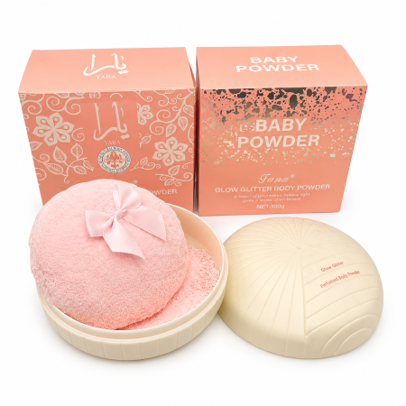 بودرة جسم معطرة Baby Powder – Glow Glitter Body Powder ✨