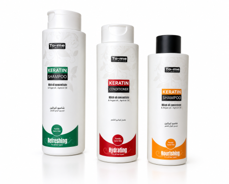مجموعة تو-مي كيراتين To-Me Keratin Hair Care Collection