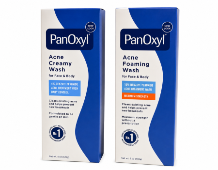 غسول حب الشباب 4% و 10%بنزويل بيروكسيد – PanOxyl Acne Creamy Wash 4% Benzoyl Peroxide