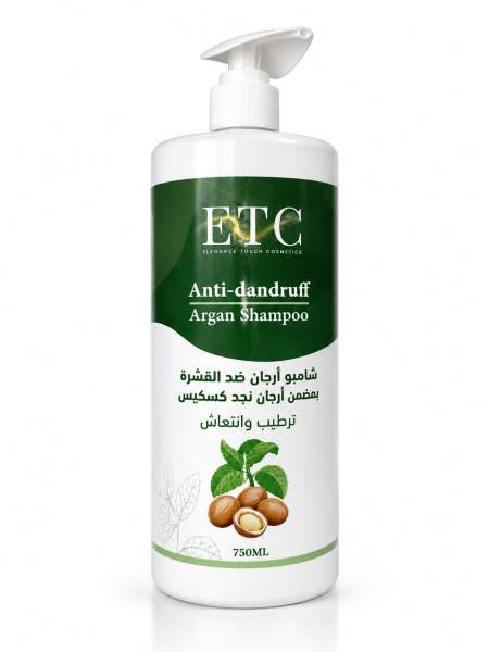 شامبو ETC بالأرجان المضاد للقشرة – 750 مل