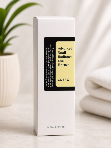 COSRX Advanced Snail Radiance Dual Essence سيروم مع مرطب