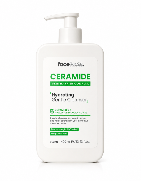 غسول سيراميد مرطب ولطيف للبشرة – Face Facts Ceramide Hydrating Gentle Cleanser