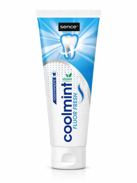 معجون أسنان Sence Coolmint Fluor Fresh بنكهة النعناع