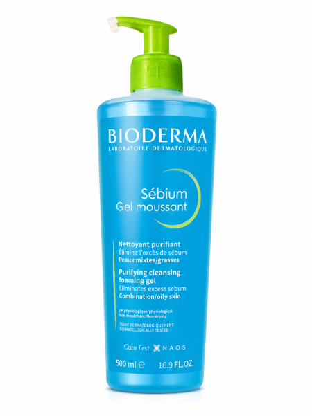 Bioderma Sebium Gel Moussant – غسول بيوديرما سيبيوم للبشرة الدهنية