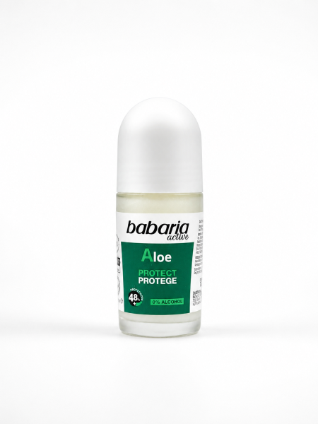 Babaria Active Aloe Protect Roll-On امزيل عرق بالألوفير