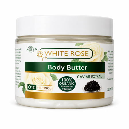 زبدة جسم بالورد – White Rose Body Butter