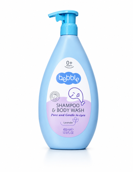Bebble Shampoo & Body Wash Lavender شامبو وغسول جسم بيبل باللافندر