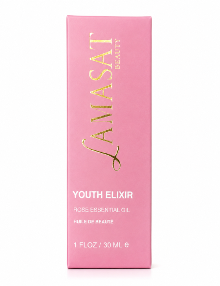 إكسير الشباب بزيت الورد من لاماسات بيوتي (Lamasat Beauty Youth Elixir Rose Essential Oil)
