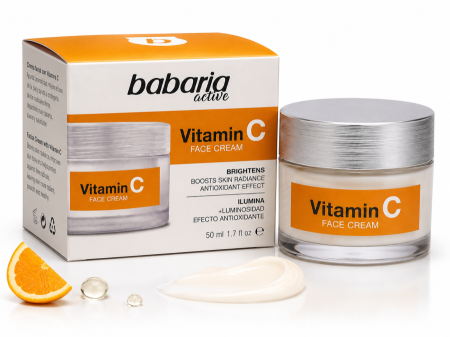 Babaria Active Vitamin C Face Cream كريم الوجه بفيتامين C