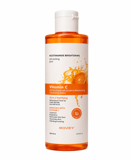 بوفي ماء ميسيلار فيتامين C ونياسيناميد – Bovey Vitamin C & Niacinamide Micellar Cleansing Water