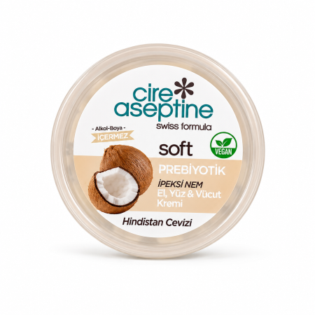 كريم سيـر أسيبتين بجوز الهند – Cire Aseptine Soft Prebiotic Coconut Cream