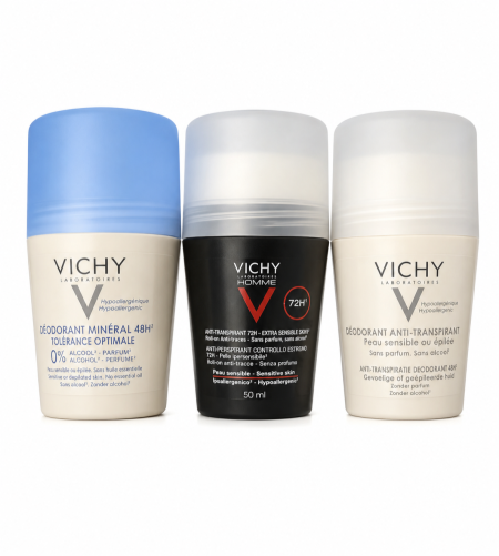 Vichy Deodorant Collection | مجموعة مزيلات عرق فيشي