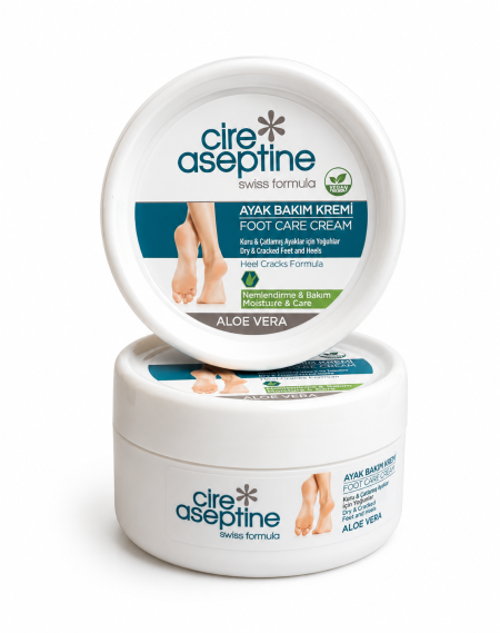 كير أسبتين كريم عناية بالقدم بالألوفيرا – Cire Aseptine Foot Care Cream Aloe Vera