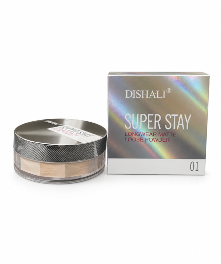 Dishali Super Stay Loose Powder | بودرة تثبيت مطفية