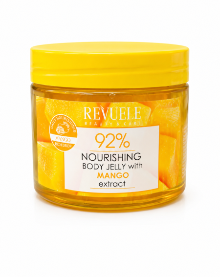 جل مرطب للجسم بالمانجا – Revuele 92% Nourishing Body Jelly Mango