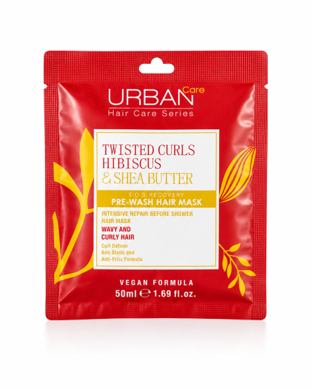 URBAN Care Twisted Curls Pre-Wash Hair Mask أوربان كير ماسك قبل الغسل للشعر الكيرلي