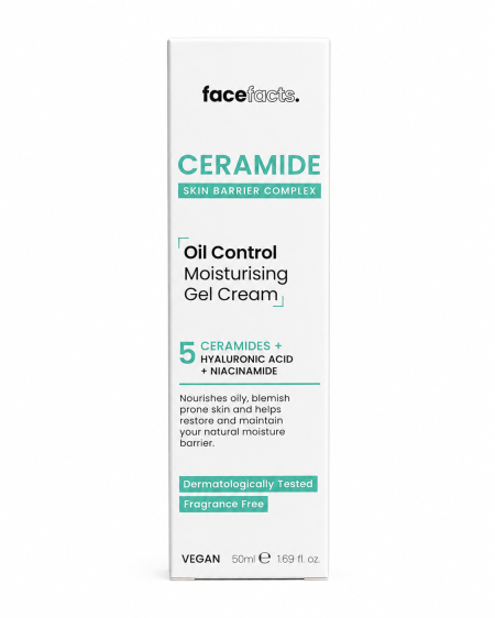 كريم سيراميد للتحكم بالزيوت – Face Facts Ceramide Oil Control Gel Cream