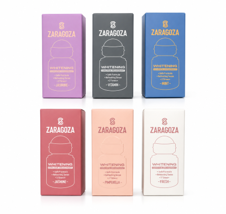 Zaragoza Whitening Roll-On Collection | مجموعة رول أون تفتيح Zaragoza