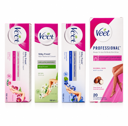 Veet Easy-Gel Wax Strips | شرائح شمع فيت  فيت كريم 