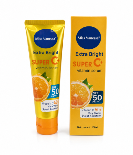 ميس فانيسا سيروم فيتامين سي سوبر سي+ SPF50 – Miss Vanessa Extra Bright Super C+ Vitamin Serum SPF50